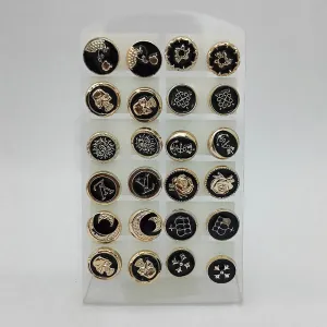 14Fashions Set of 12 Stud Earrings Combo