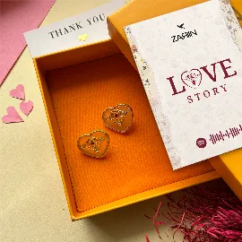 All My Heart Stud Earrings