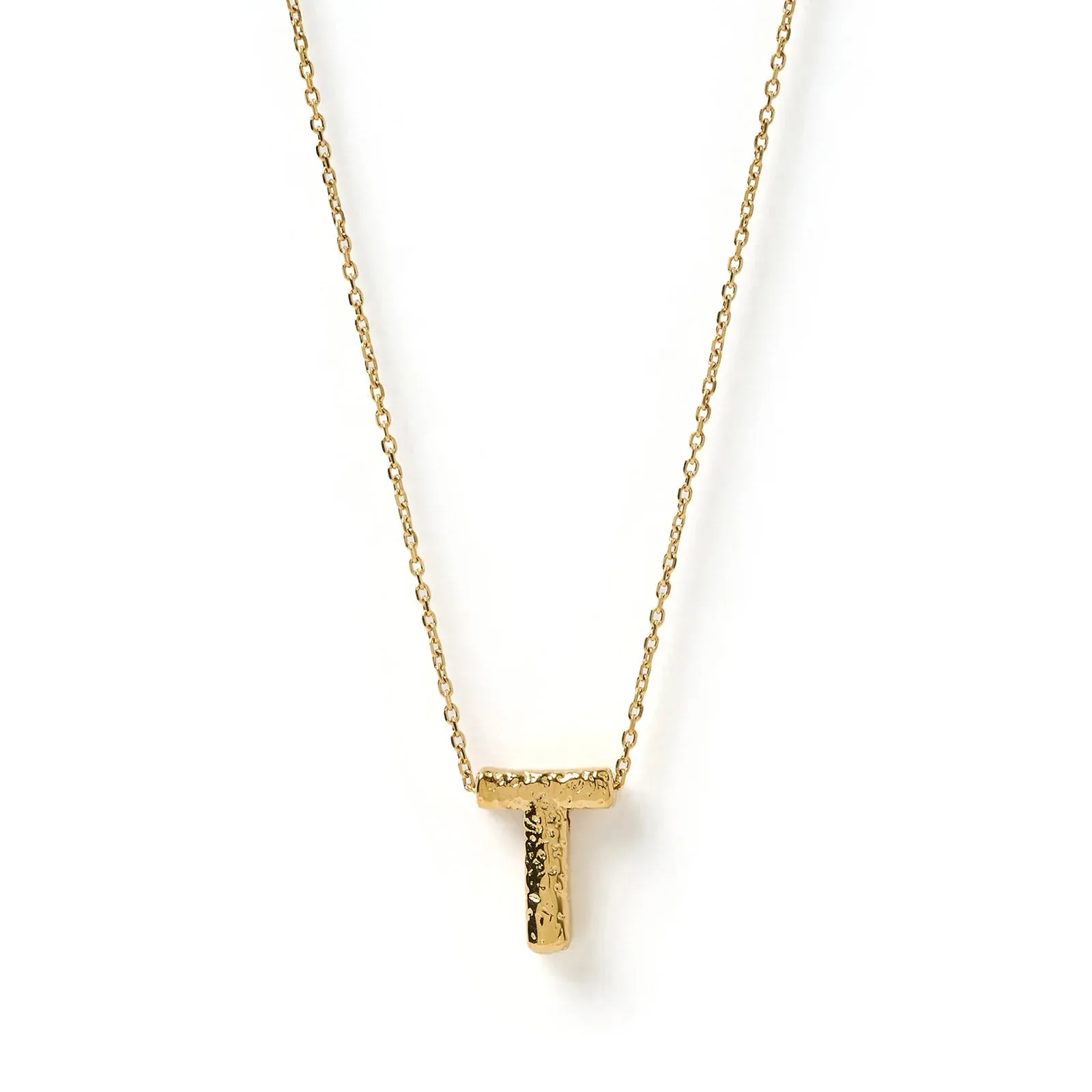 Arms of Eve Statement Letter Necklace - Gold
