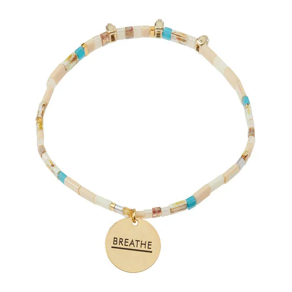 Breathe Ivory Sparkle Gold