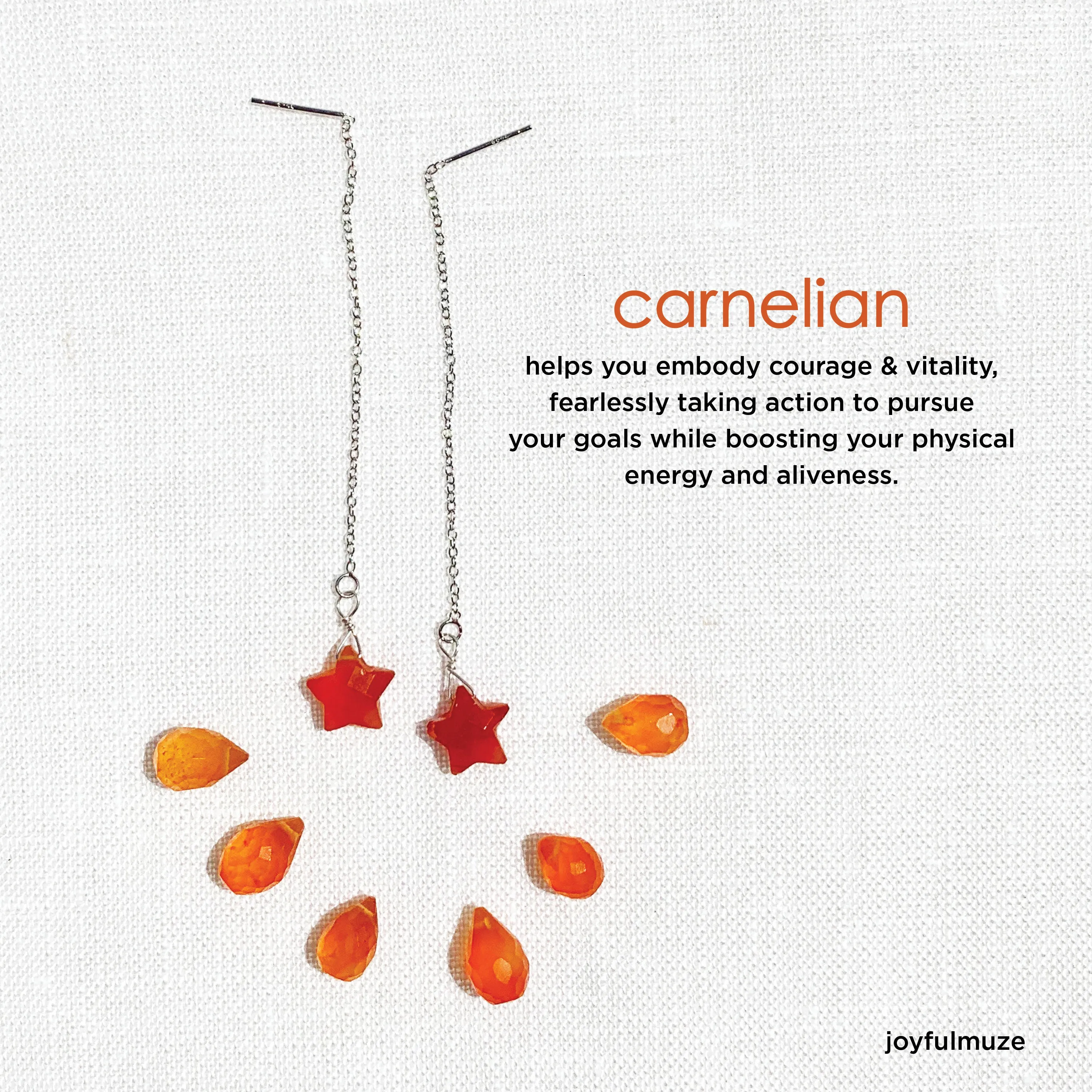 Carnelian Stars Threaders
