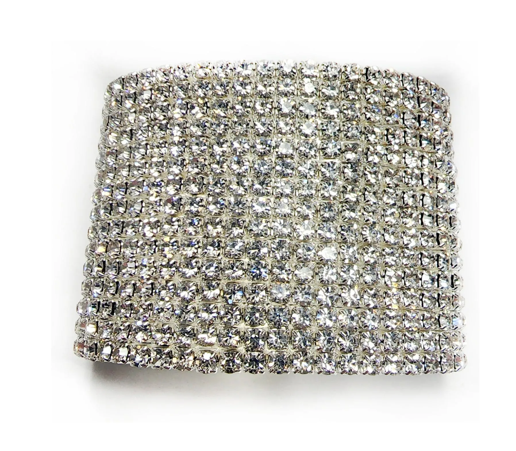 Crystal Avenue Rhinestone Cuff Bracelet