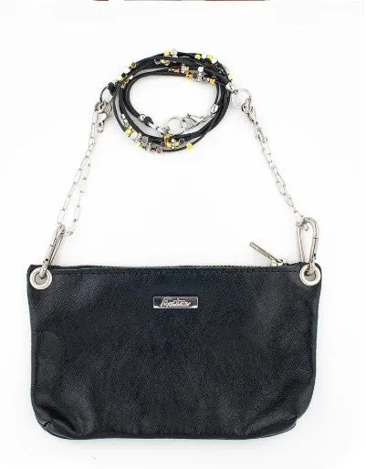 DESIGN FIXATION TRAVEL HANDBAG POUCH