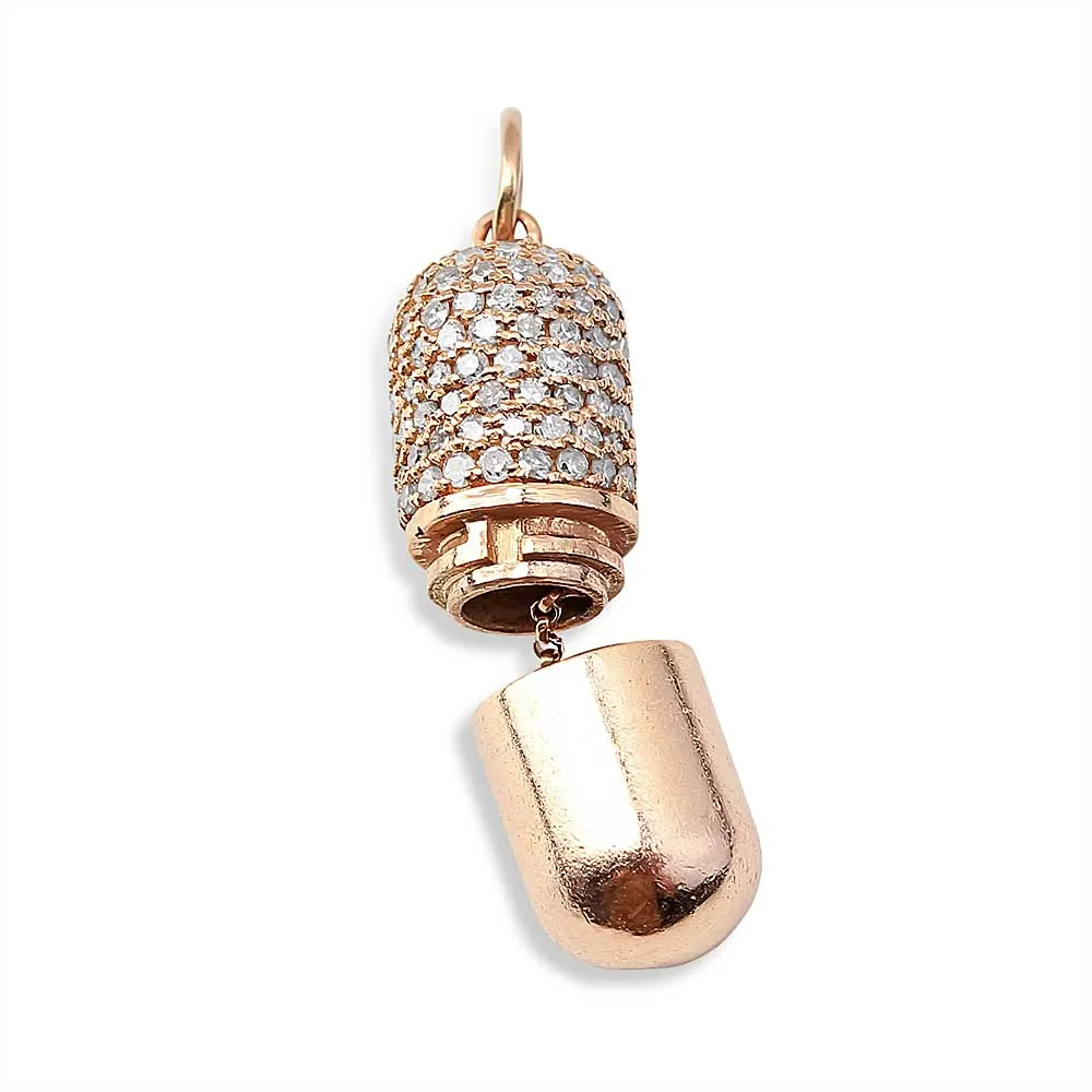 HAPPY PILL WITH DIAMONDS