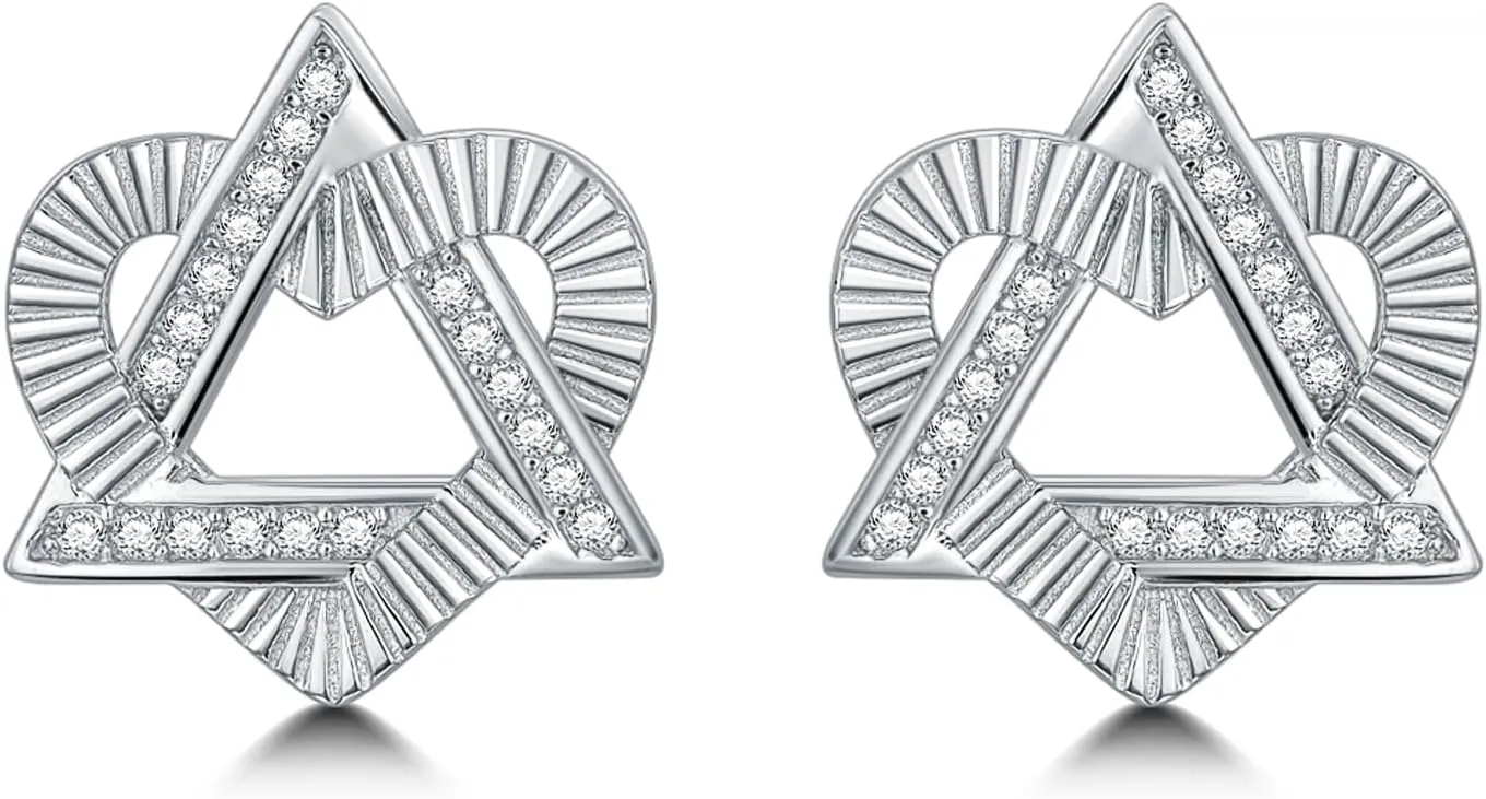 KZX 925 Sterling Silver Stud Earrings Dragon/Dog/Tree Earrings Cute Jewelry for Women