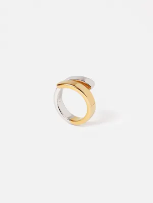 Mixed Metal Wrap Ring | Multi