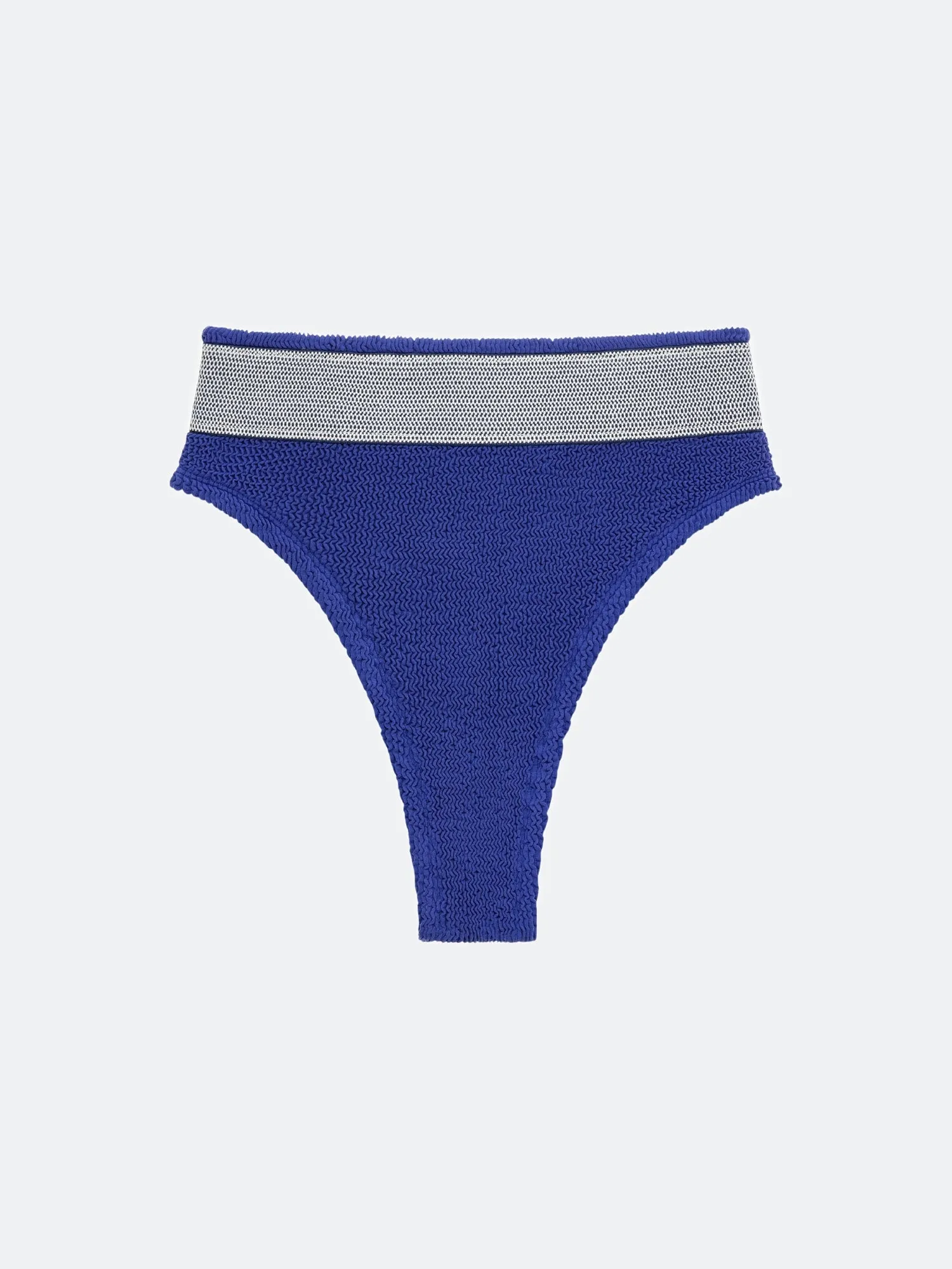 OVERLAY BIKINI BOTTOM - SAPPHIRE