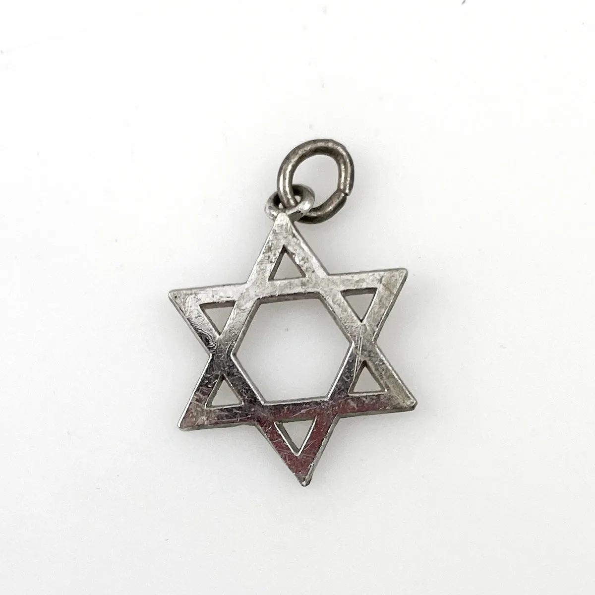 Sterling Silver Star of David Charm Vintage