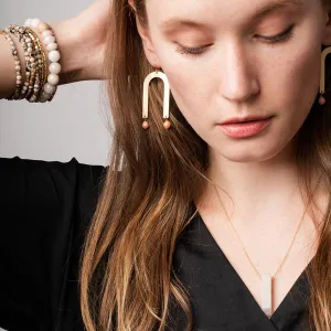 Stone Arches Earring
