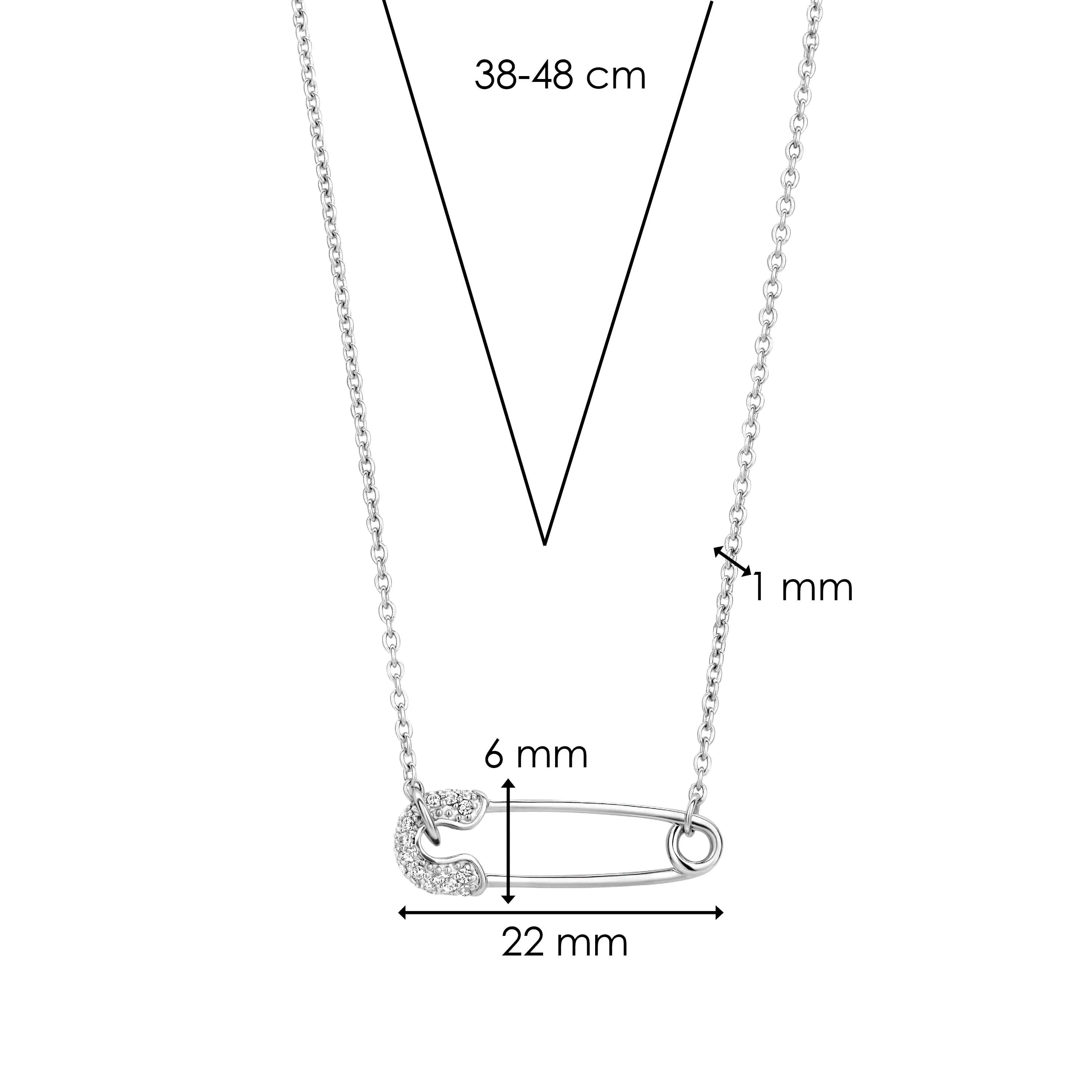 TI SENTO Necklace 34048ZI