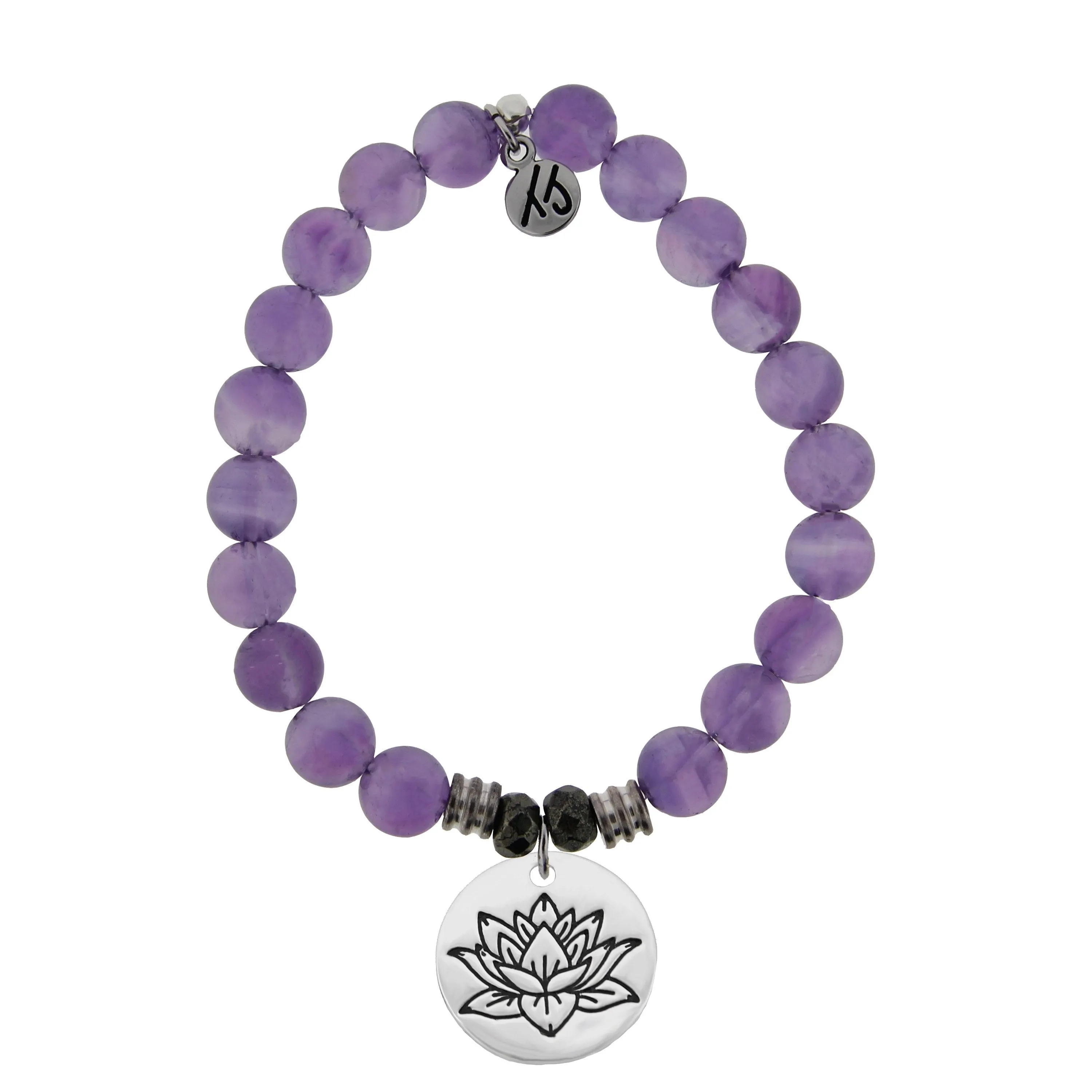 T.Jazelle- Amethyst Charm Bracelets