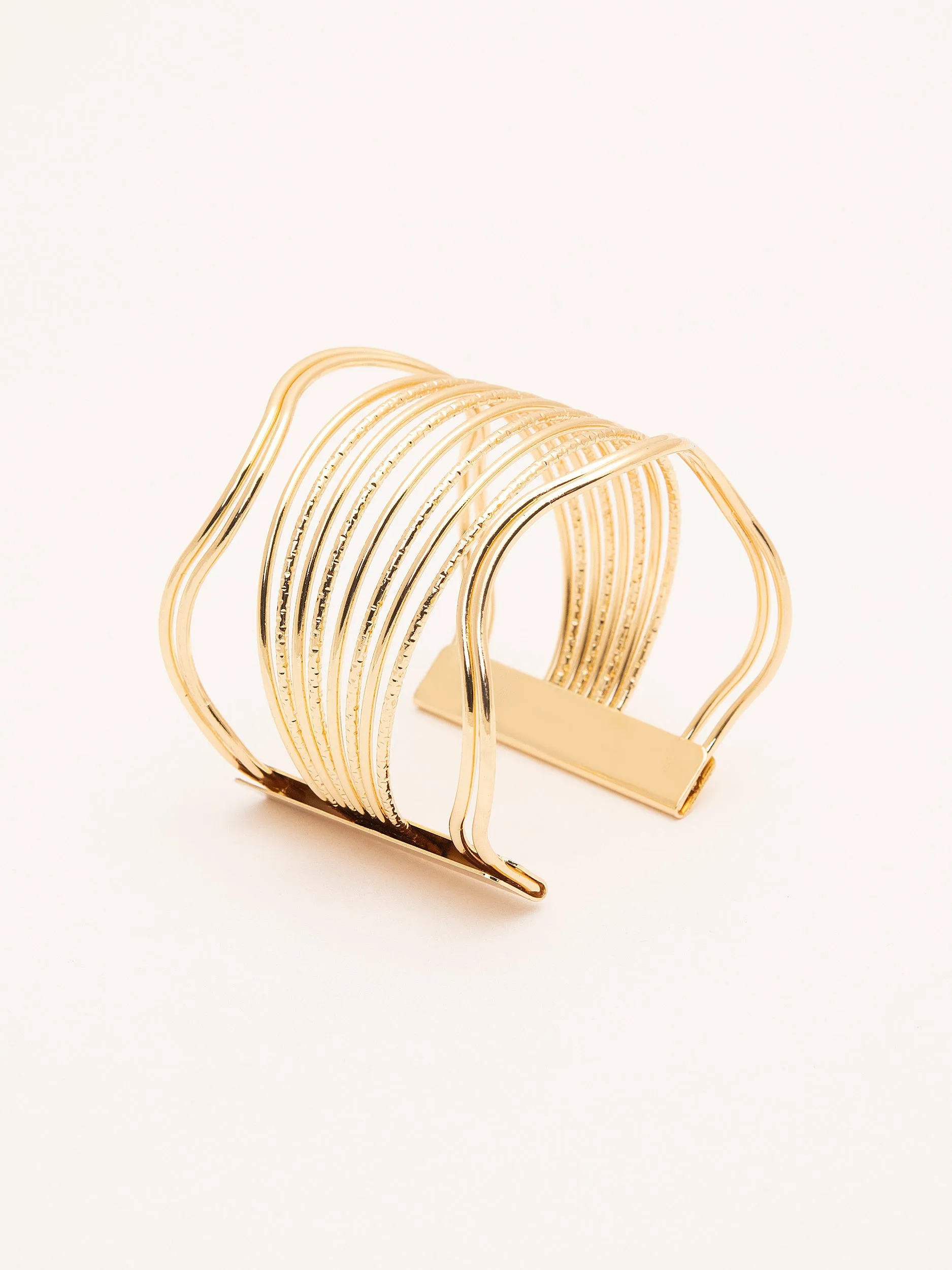 Trendy Wide Cuff Bracelet