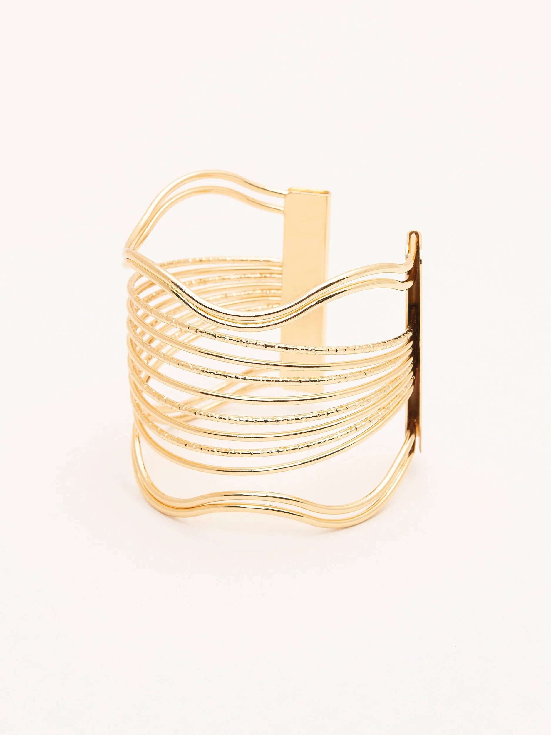 Trendy Wide Cuff Bracelet